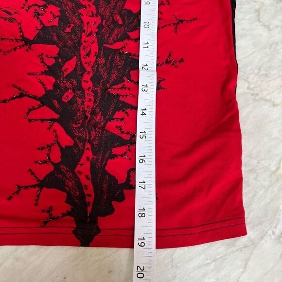 Adilisk beaded stretch top size M - Picture 8 of 9